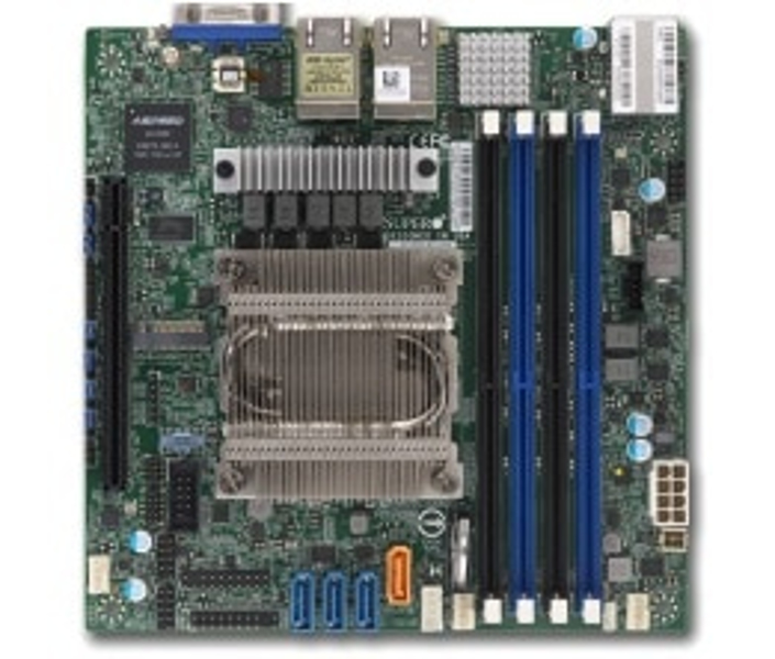 Supermicro MBD-M11SDV-8C-LN4F - AMD - AMD EPYC - DDR4-SDRAM - 512 GB - 2666 MHz - SATA III