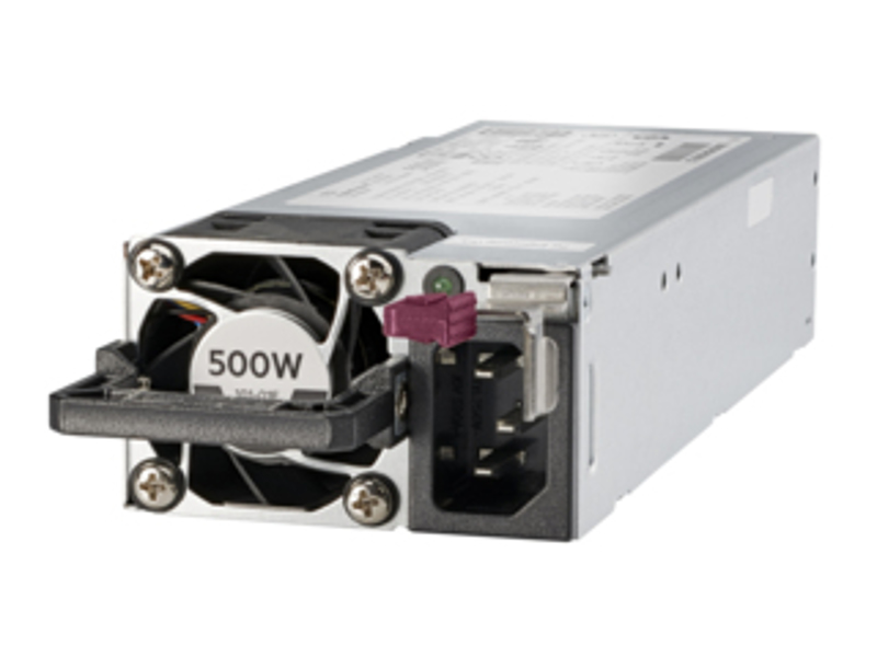 Bloc d'alimentation HPE 865408-B21 500 W pour serveur 80 PLUS Platinum