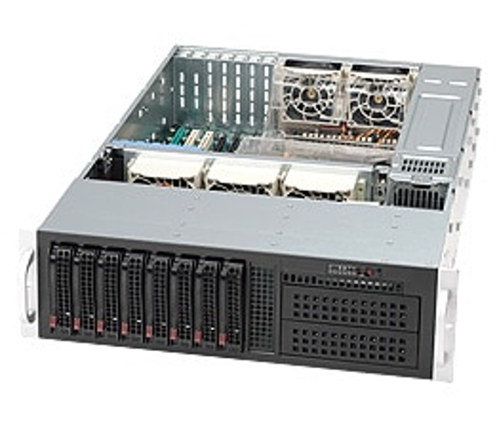 Supermicro Server Geh 3U/2x920W/8x3.5" 835TQ-R921B - Case - ATX - CSE-835TQ-R921B