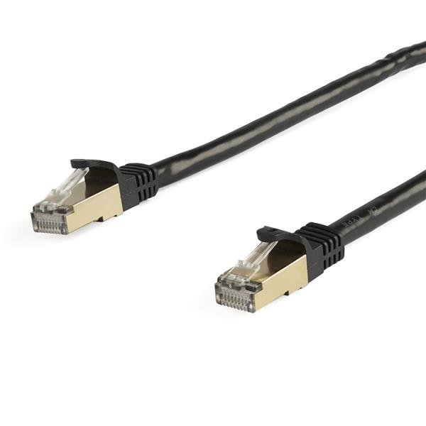 Câble patch StarTech 6ASPAT5MBK CAT6a 5 m noir