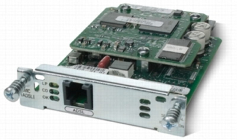 HWIC-1ADSLI 1-port ADSL over ISDN HWIC - HWIC-1ADSLI