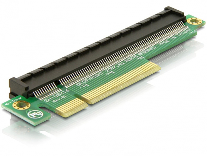 Delock Riser PCIe x8 - PCIe x16 Internal PCIe interface cards/adapt - 89166