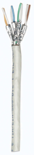 Cat6 Bulk Cable, Solid, 23 AWG, SFTP, 305 m (1,000 ft.) - 341165