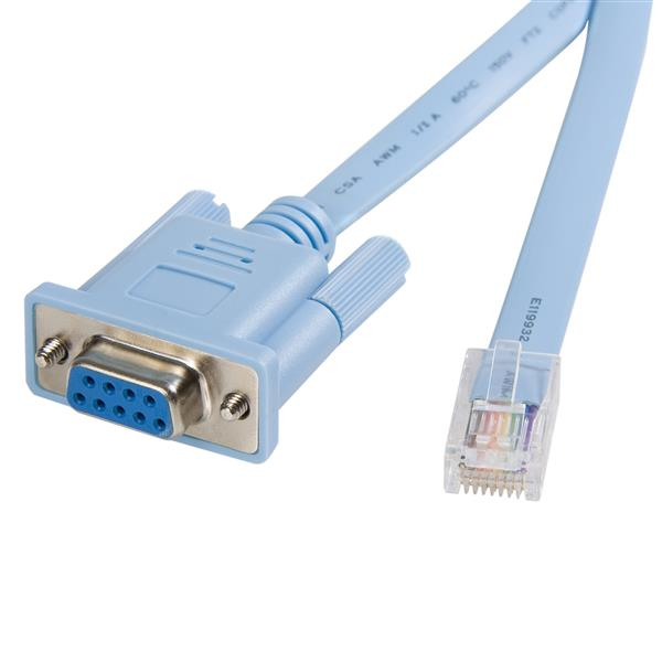 StarTech 6ft RJ45 to DB9 Cisco Console Cable - DB9CONCABL6