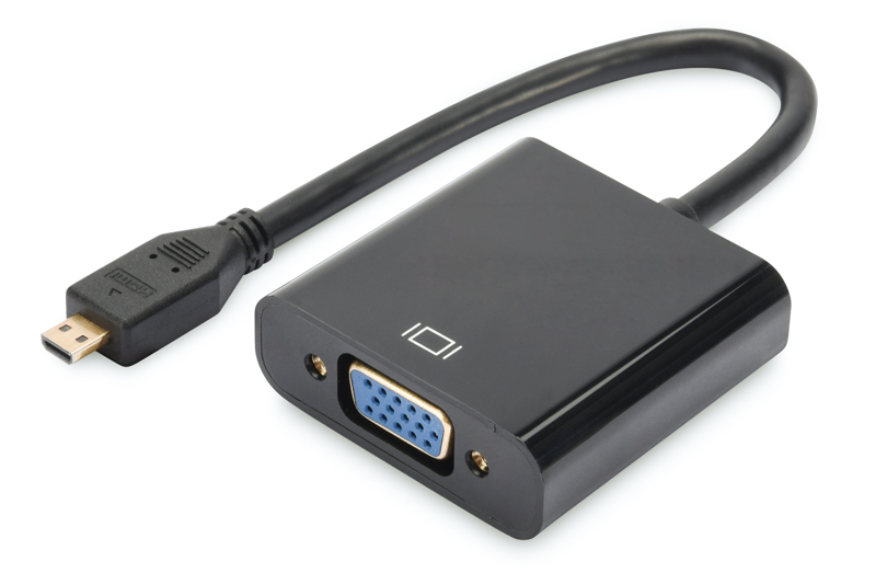 DIGITUS HDMI-D to VGA Audio USB Adapter - DA-70460