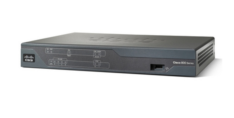 CISCO892F-K9 - 892 - Router ISDN, 8-Port-Switch, WAN-Ports:2