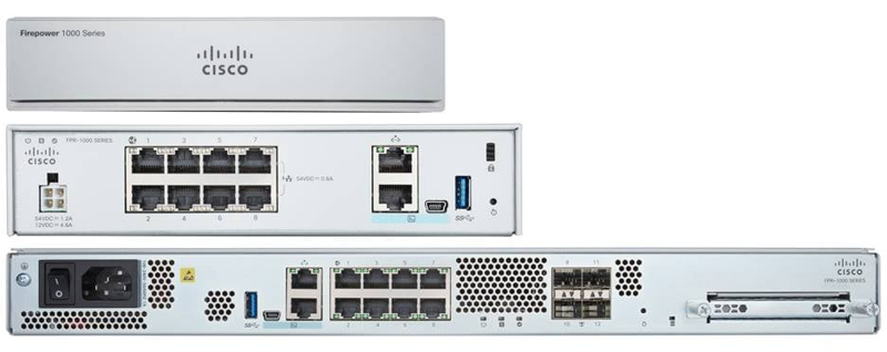 Cisco Firepower 1000 Firewall FPR-1150 FPR1150-ASA-K9 - FPR1150-ASA-K9