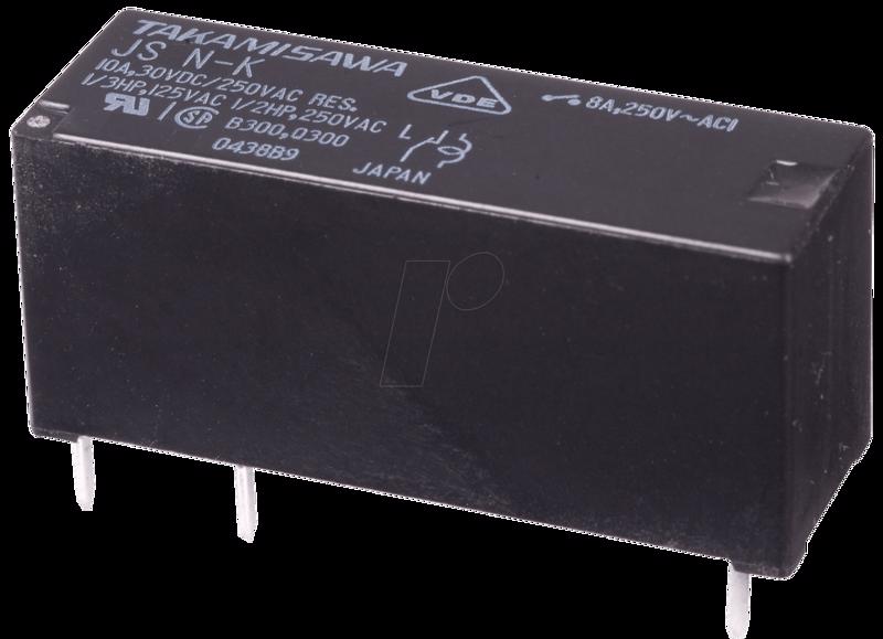 Fujitsu JS-05N-K 5 V/DC 10 A pilote, 1 contact