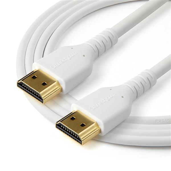 Câble HDMI StarTech RHDMM2MPW 4K 60 Hz 2 m Blanc