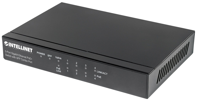 5-Port Gigabit Ethernet PoE+ (80 W) Switch