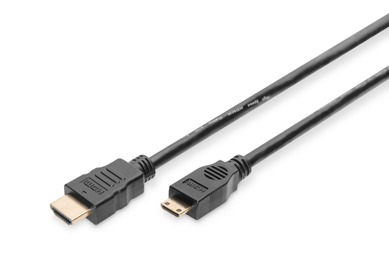 Câble DIGITUS HDMI Haute Vitesse C vers A 2m 4K