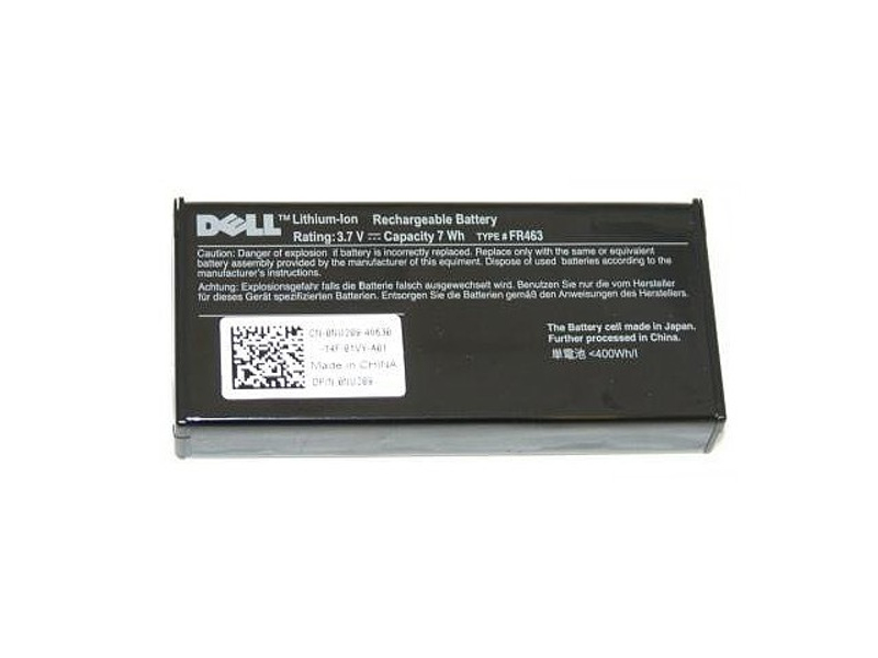 Primary Battery - Laptop-Batterie - Lithium-Ionen - 7 Wh - wiederhergestellt - für PowerEdge 1900, 1950 III, 2900 III, 2950 III, 6950, 840, PowerVault NX1950 - U8735
