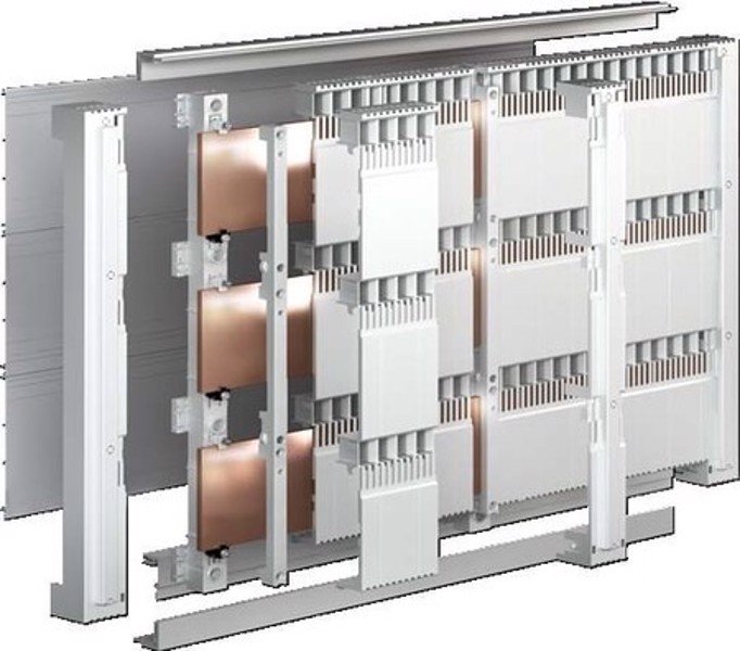 Support de rail Rittal SV 96775001=2 3 broches 185mm entraxe fE-Cu
