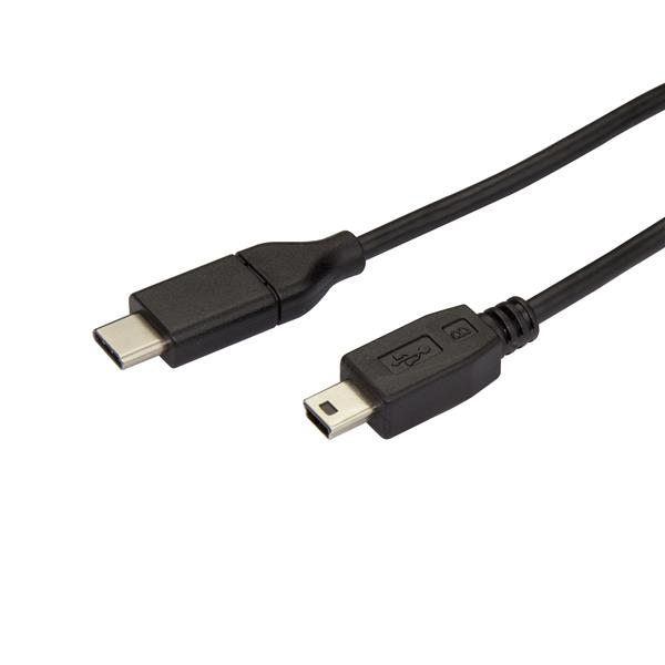 USB-C auf Mini USB Kabel - St/St - 2m - USB 2.0 - USB C zu USB Mini - USB Typ C auf Mini USB - USB-Kabel - USB-C (M) ( USB2CMB2M ) - USB2CMB2M