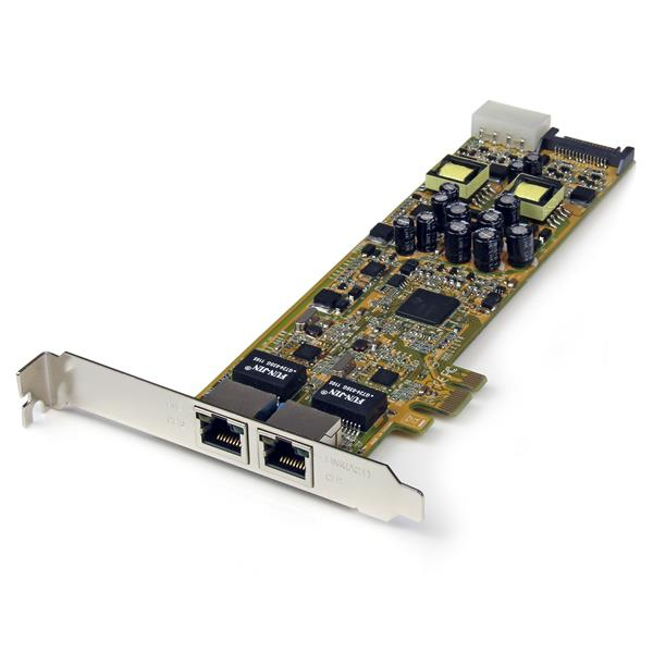StarTech Dual Port PCIe Gigabit NIC PoE ST2000PEXPSE - ST2000PEXPSE