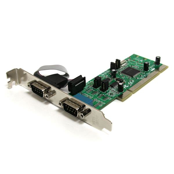 StarTech 2 Port Serial RS422/485 PCI Card 161050 UART - PCI2S4851050