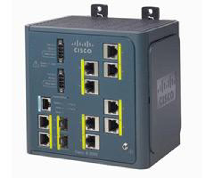 Cisco IE-3000-8TC-E Managed L3 Fast Ethernet Nätverksswitch