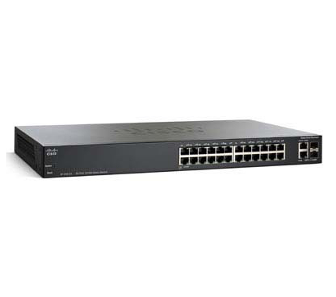 SF 200-24P 24-Port 10/100 PoE Smart Switch
