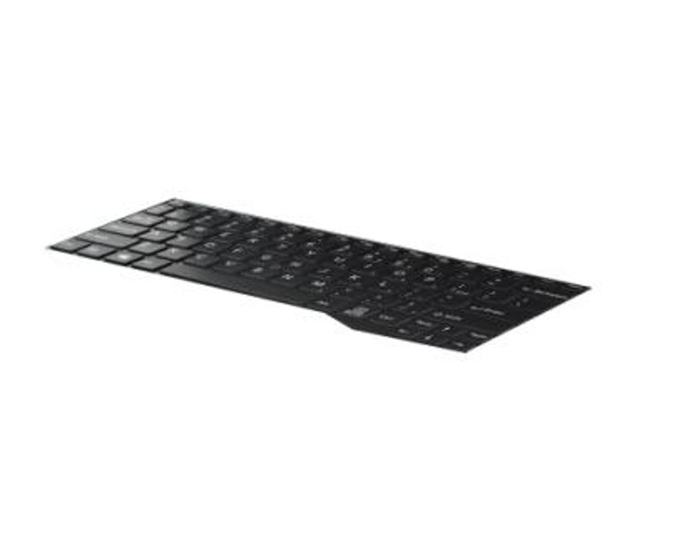 Fujitsu 34053583 Tysk noir bakgrunnsbelyst tastatur
