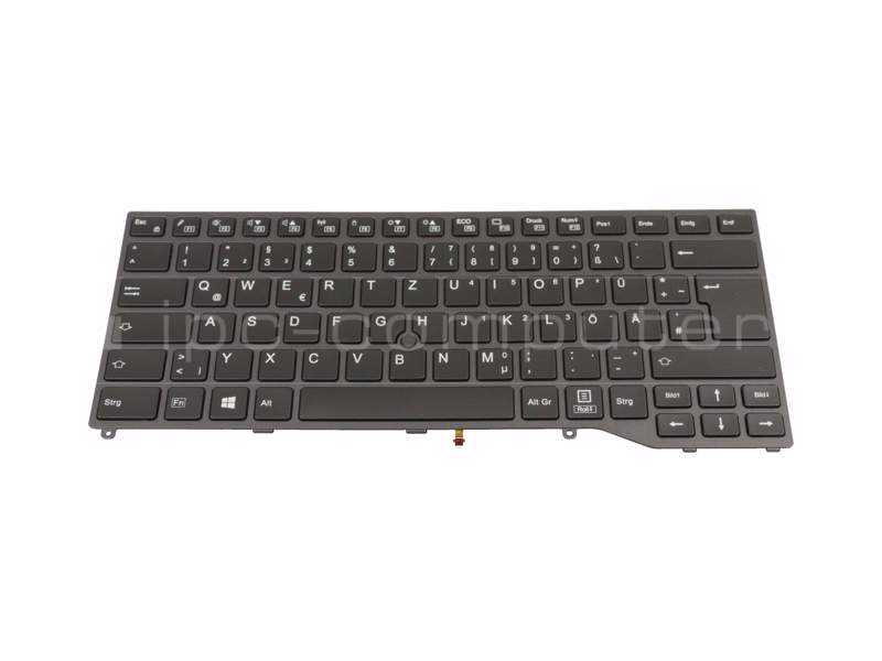 Fujitsu CP724751-02 German Keyboard Mouse-Stick