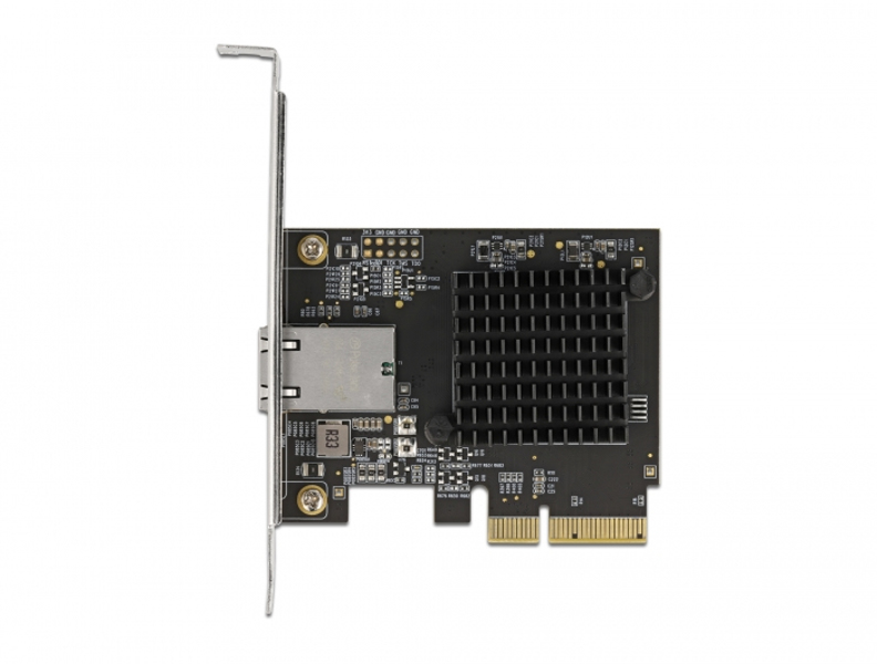 Delock PCIe x4 card 1 x RJ45 10 Gigabit LAN AQC107 - 89383