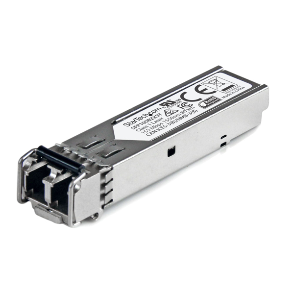 StarTech.com MSA Uncoded SFP Module - 100BASE-ZX - 100MbE Single Mode Fiber (SMF) Optic Transceiver - 100Mb Ethernet SFP - LC 80km - 1550nm - DDM - Fiber optic - 155 Mbit/s - SFP - LC - ZX - 80000 m - SFP100BZXST