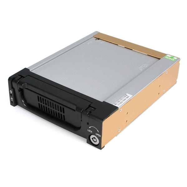 StarTech 5.25in Rugged SATA HDD Mobile Rack DRW150SATBK - DRW150SATBK