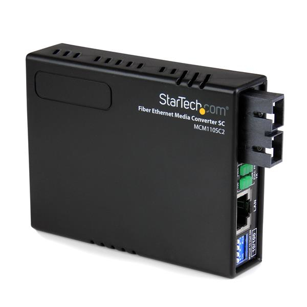StarTech Ethernet Fiber Converter SC 2km - MCM110SC2EU