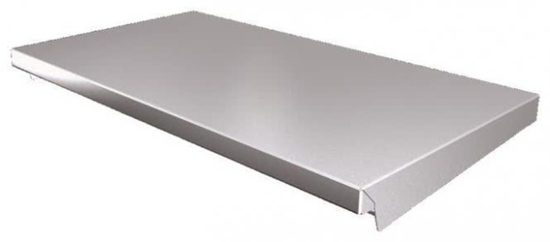 Rittal AX 2476.010 Rain hood L x W 600 mm 350 sheet steel light gray RAL 7035 1 pc.