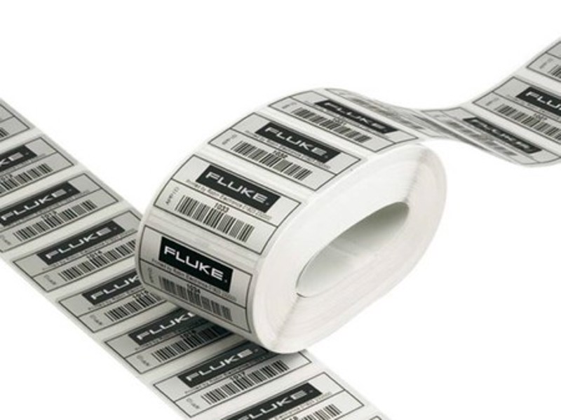 Fluke sticker 2001-3000 APP 3000 with numbers for barcode application - 1992630