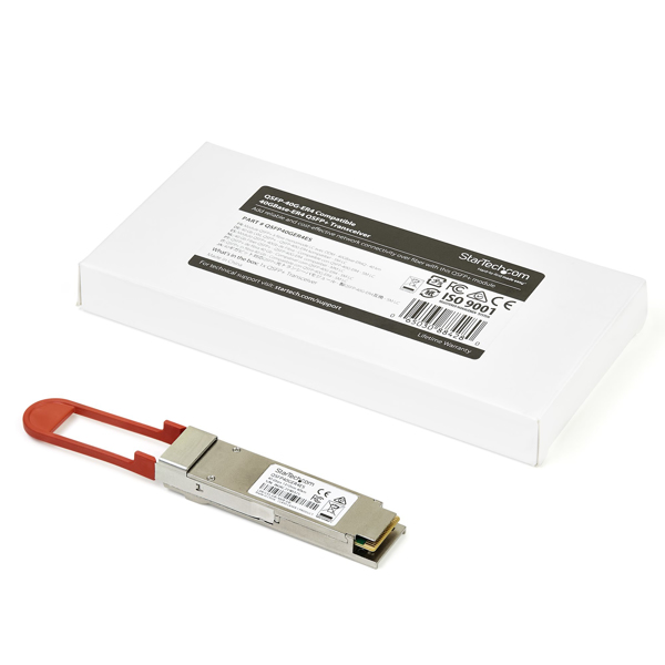Dell EMC QSFP40GER4ES QSFP Module 40GBase-ER4Q kompatibel Glasfaser LC Single Mode mit DDM Transceiver