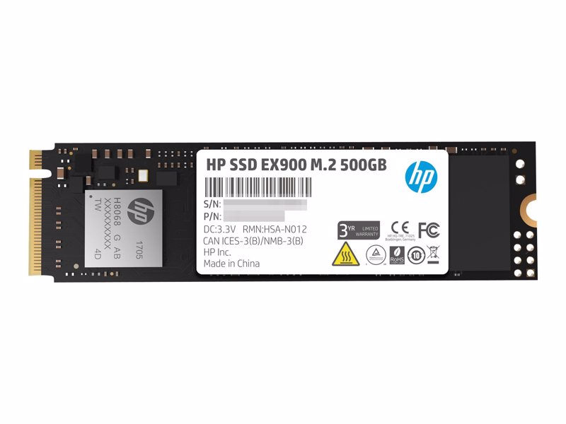 Disque SSD interne HP EX900 500 Go M.2 2280