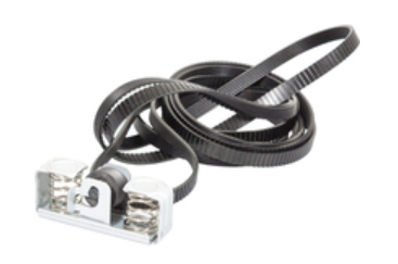 Ceinture HP CH538-67018 noire métallisée