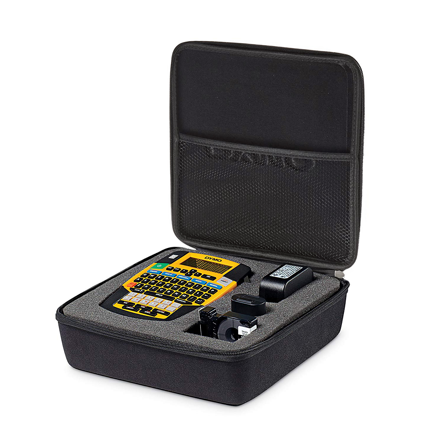 Dymo Rhino 4200 - QWERTY - Thermal transfer - Wireless - Lithium-Ion (Li-Ion) - Black - Yellow