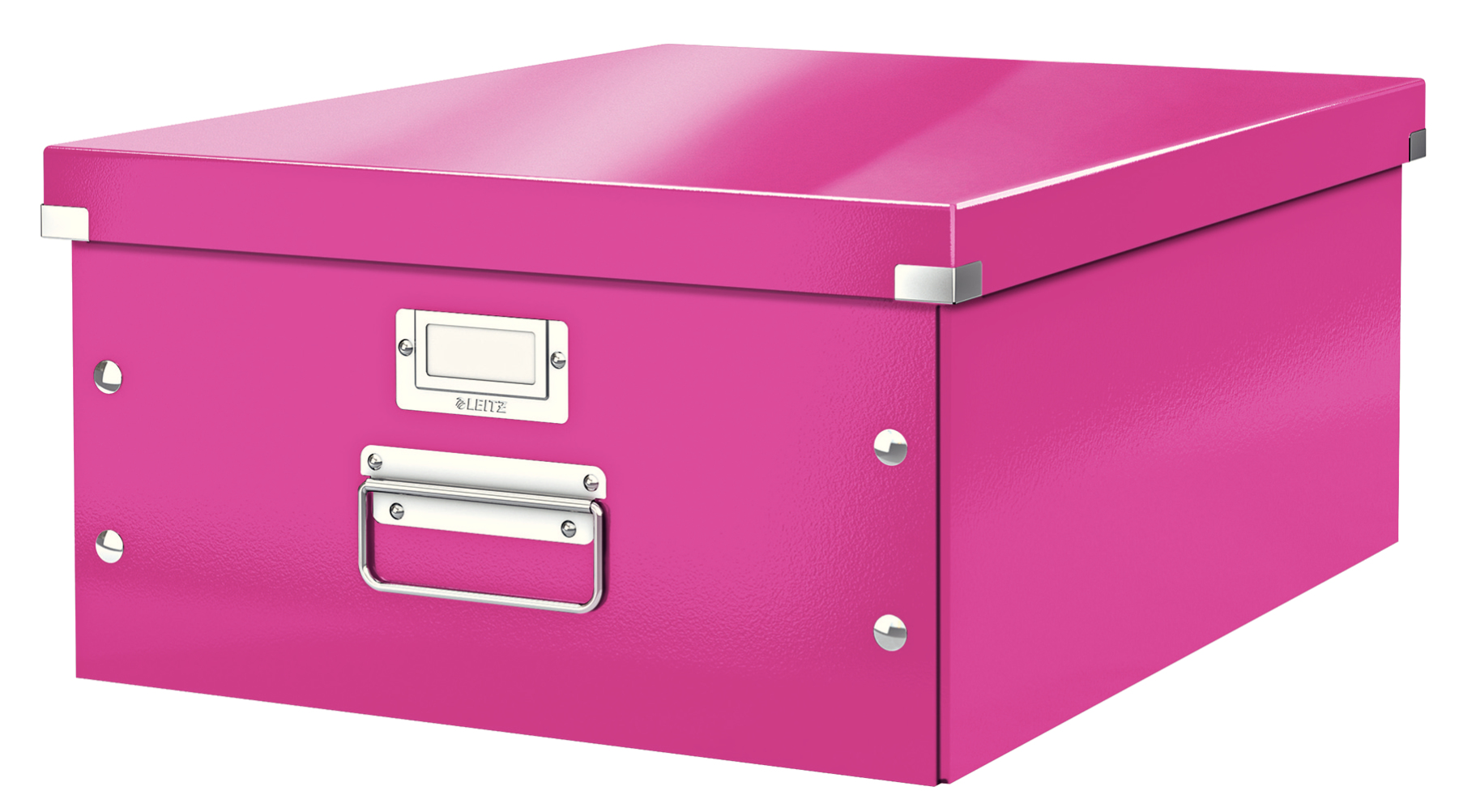 Esselte Leitz Click & Store Large Box - Hardboard - Pink - A3 - 1 drawer(s) - Envelope - Flat file - Folder - Letter - Note - Paper - Sheet protector - 369 mm