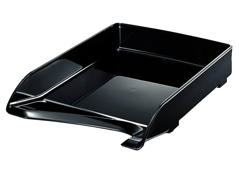 Esselte Leitz Eleganter Briefkorb - Polystyrol - Black - 250 mm - 35 cm - 63 mm - 370 g