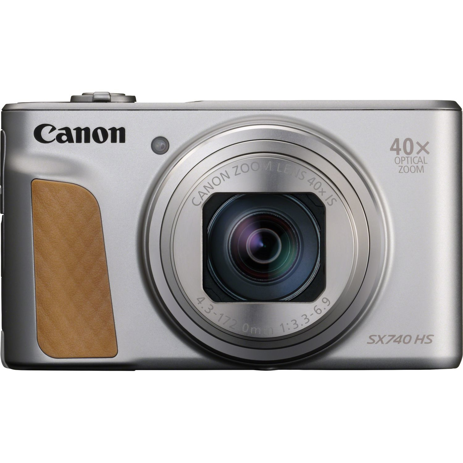 Canon PowerShot SX740 HS - Appareil photo numérique - CMOS 20,3 MP - Écran : TFT 7,62 cm/2,3" - Argent