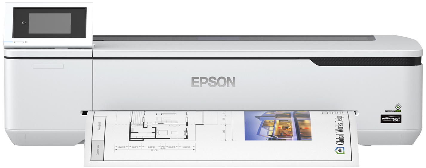 Epson SureColor SC-T3100N - Jet d'encre - 2400 x 1200 ppp - ESC/PR - HP-GL/2 - HP-RTL - Noir - Cyan - Jaune - Magenta - PrecisionCore - A1 (594 x 841 mm)