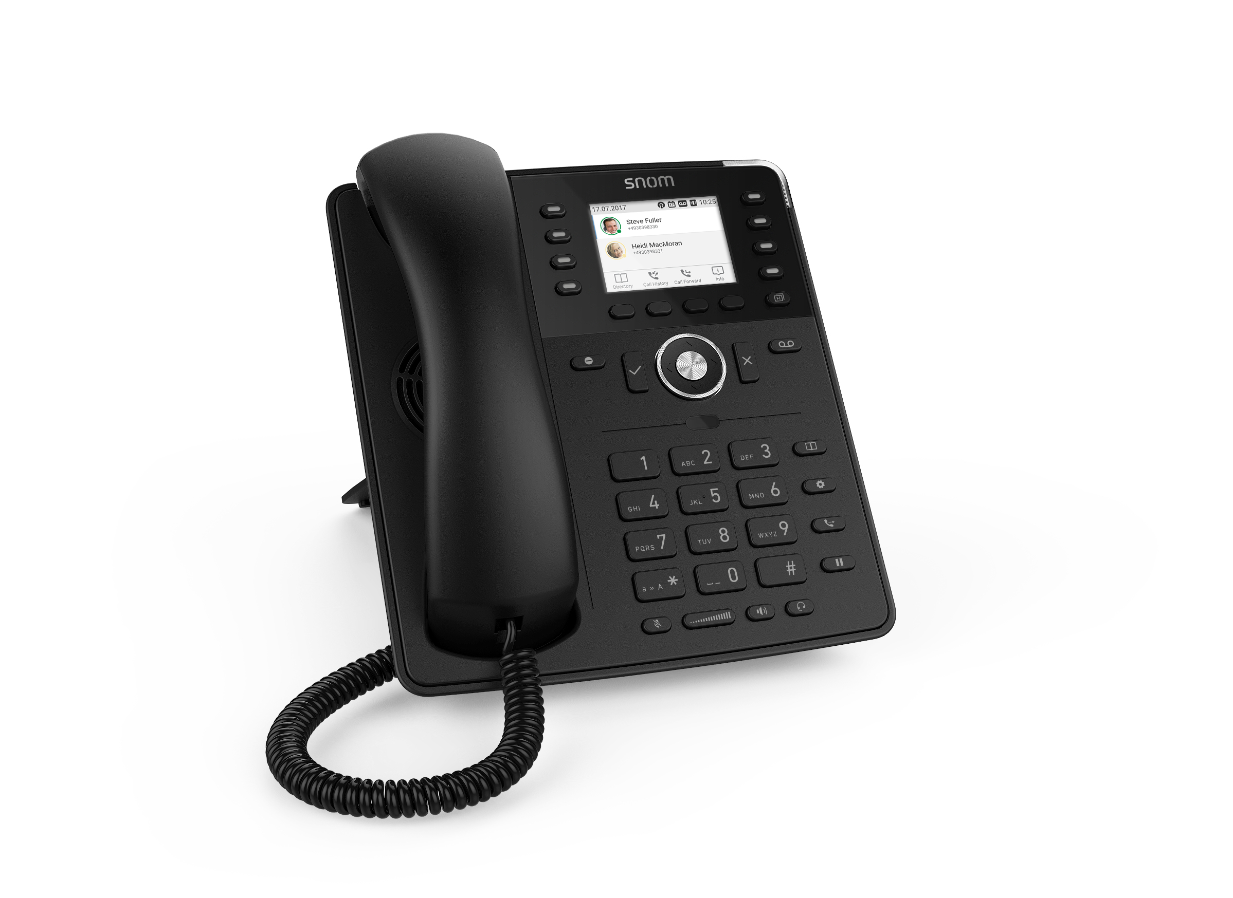 Snom D735 - Téléphone VoIP - Appel à 3