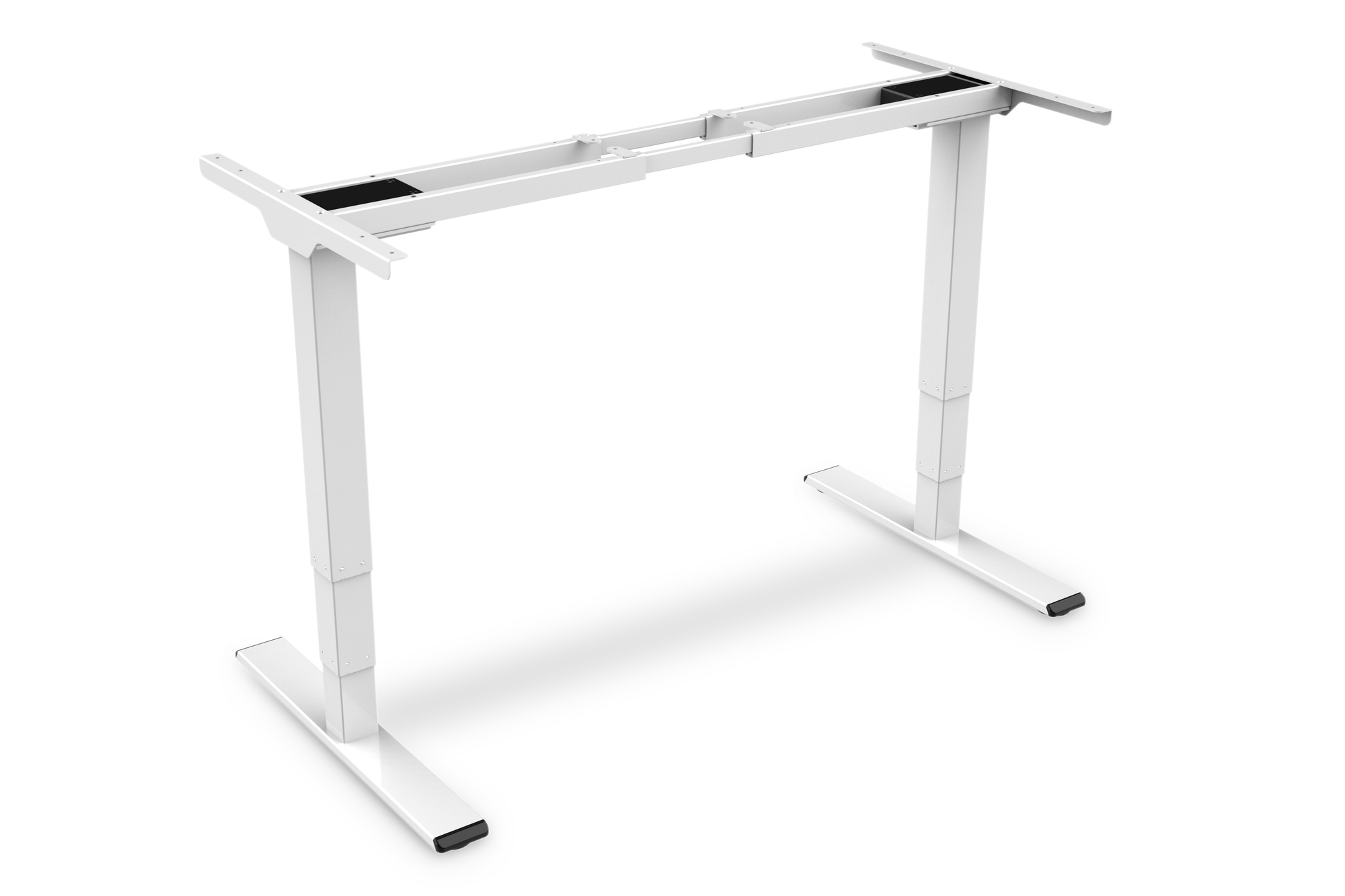 DIGITUS Cadre de bureau à double moteur blanc