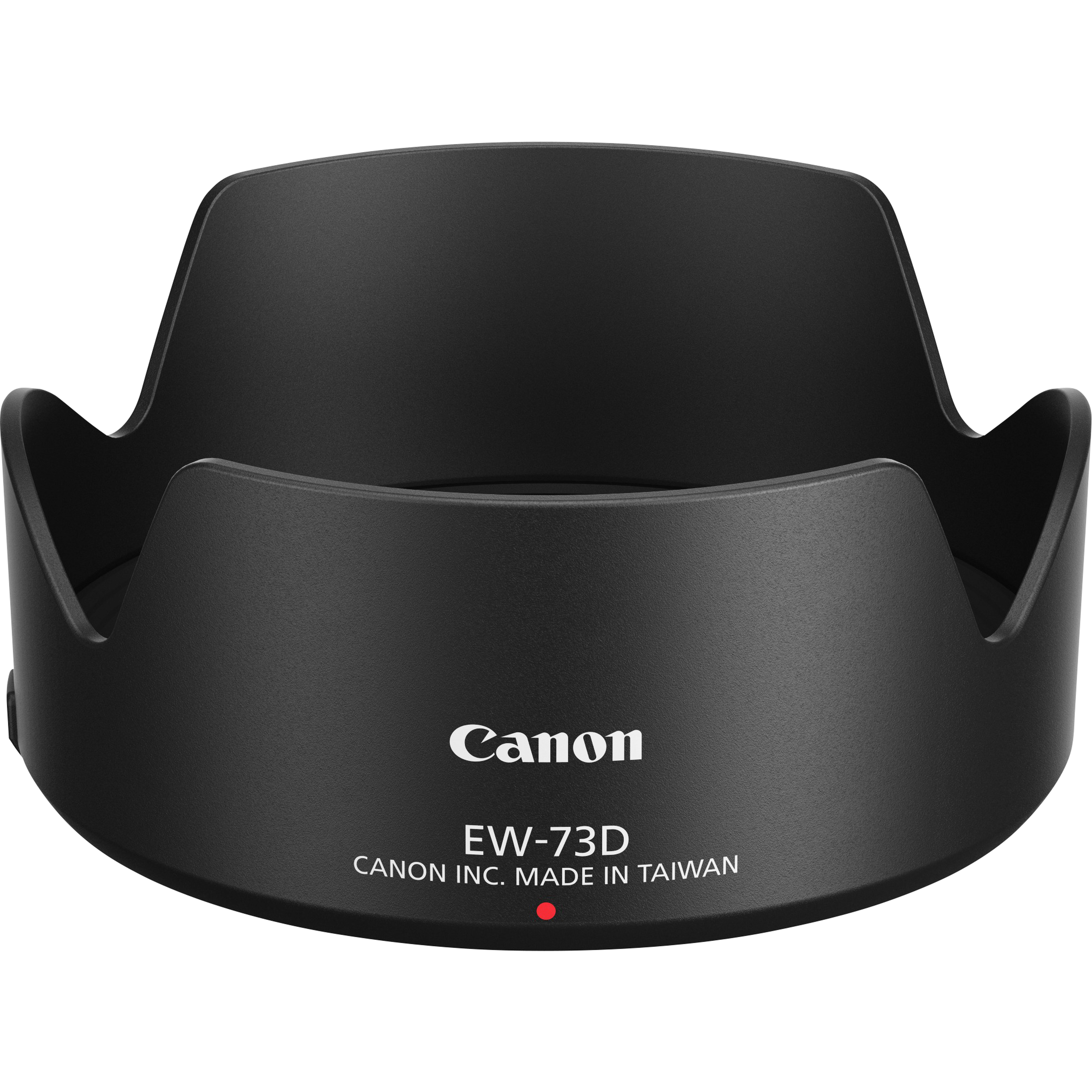 Pare-soleil rond noir pour Canon EW-73D