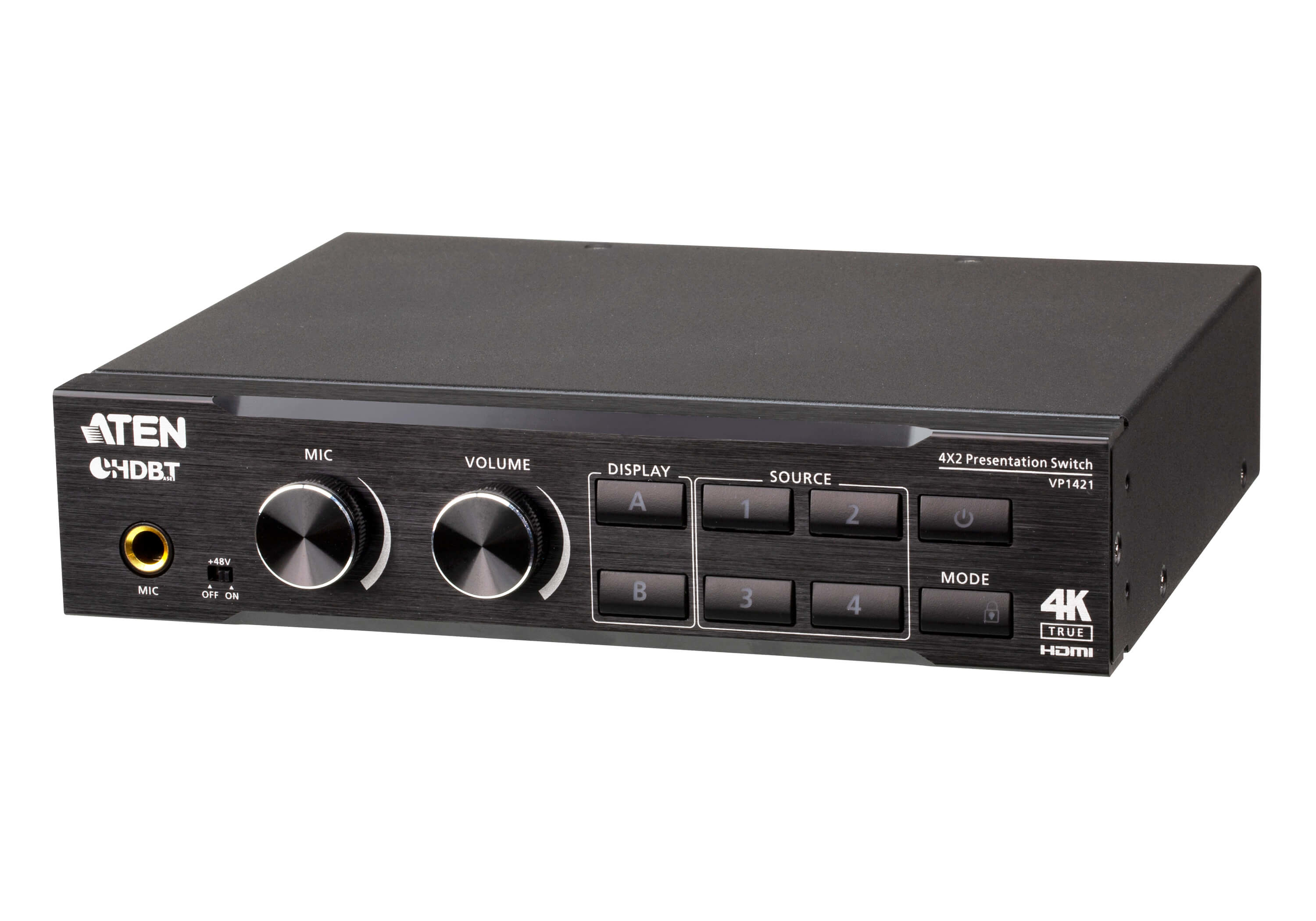 Commutateur matriciel de présentation ATEN VP1421 4x2 True 4K