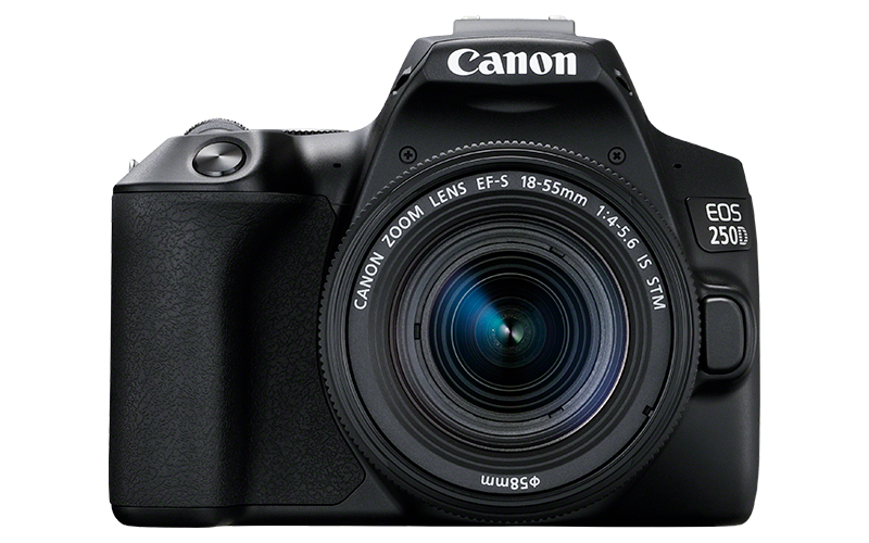 Canon EOS 250D - Appareil photo reflex - CMOS 24,1 MP - Écran : TFT 7,62 cm/3" - Noir