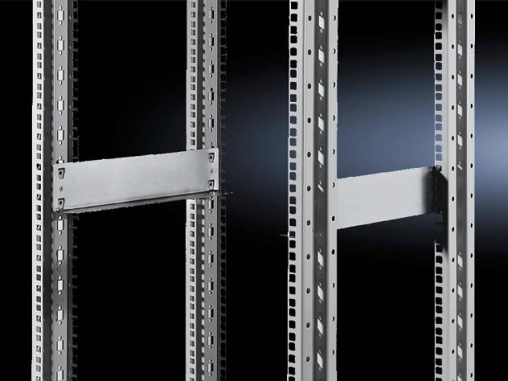 Rittal Slide rail mounting kit (19") (Pack of 2) - for Data Rack - 7402000