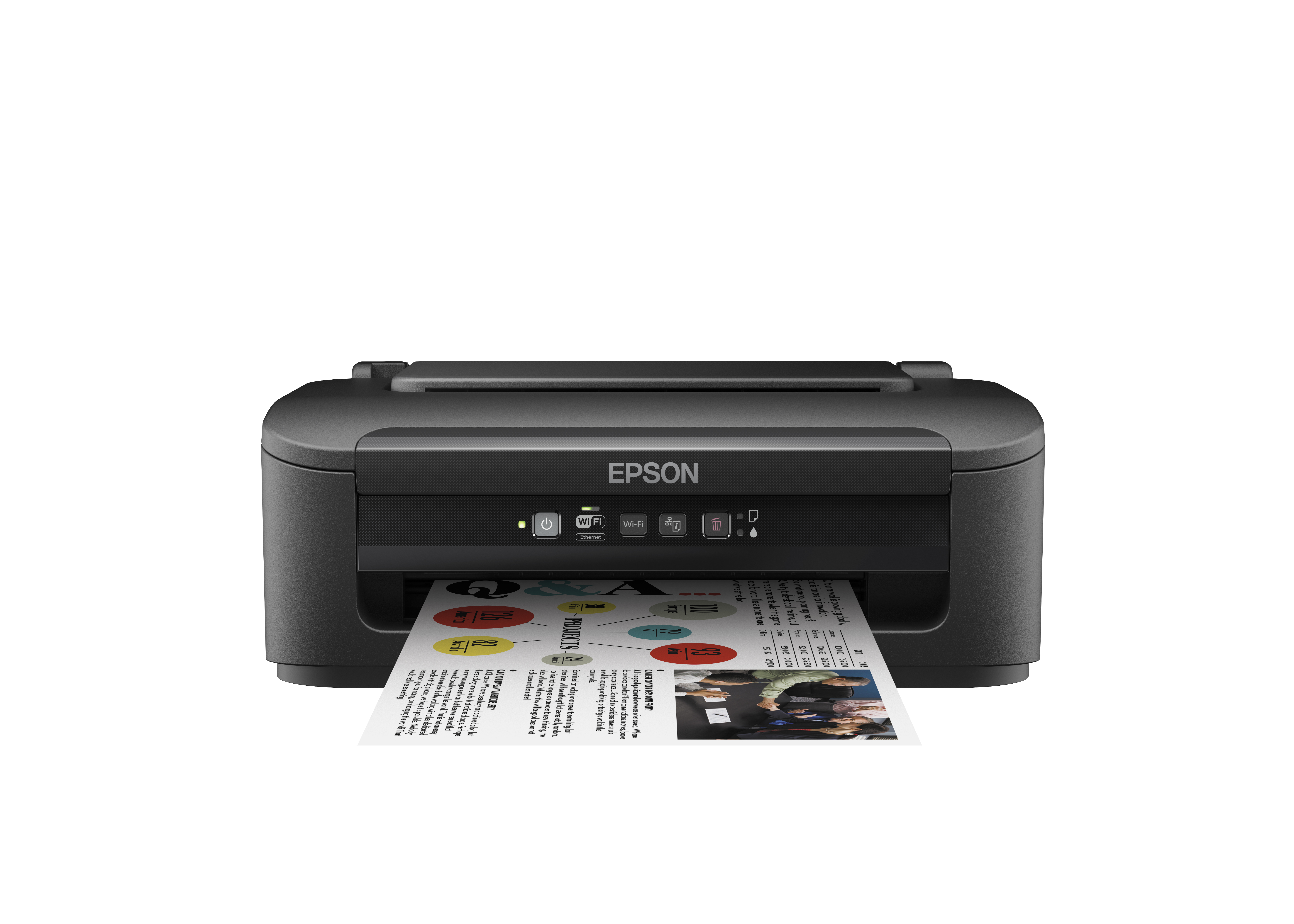 Epson WorkForce WF-2010W - Colour - 5760 x 1440 DPI - 4 - A4 - 3000 pages per month - 34 ppm
