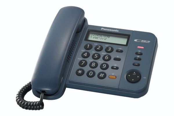 KX-TS580GC - Téléphone filaire avec identification de l'appelant/appel en attente