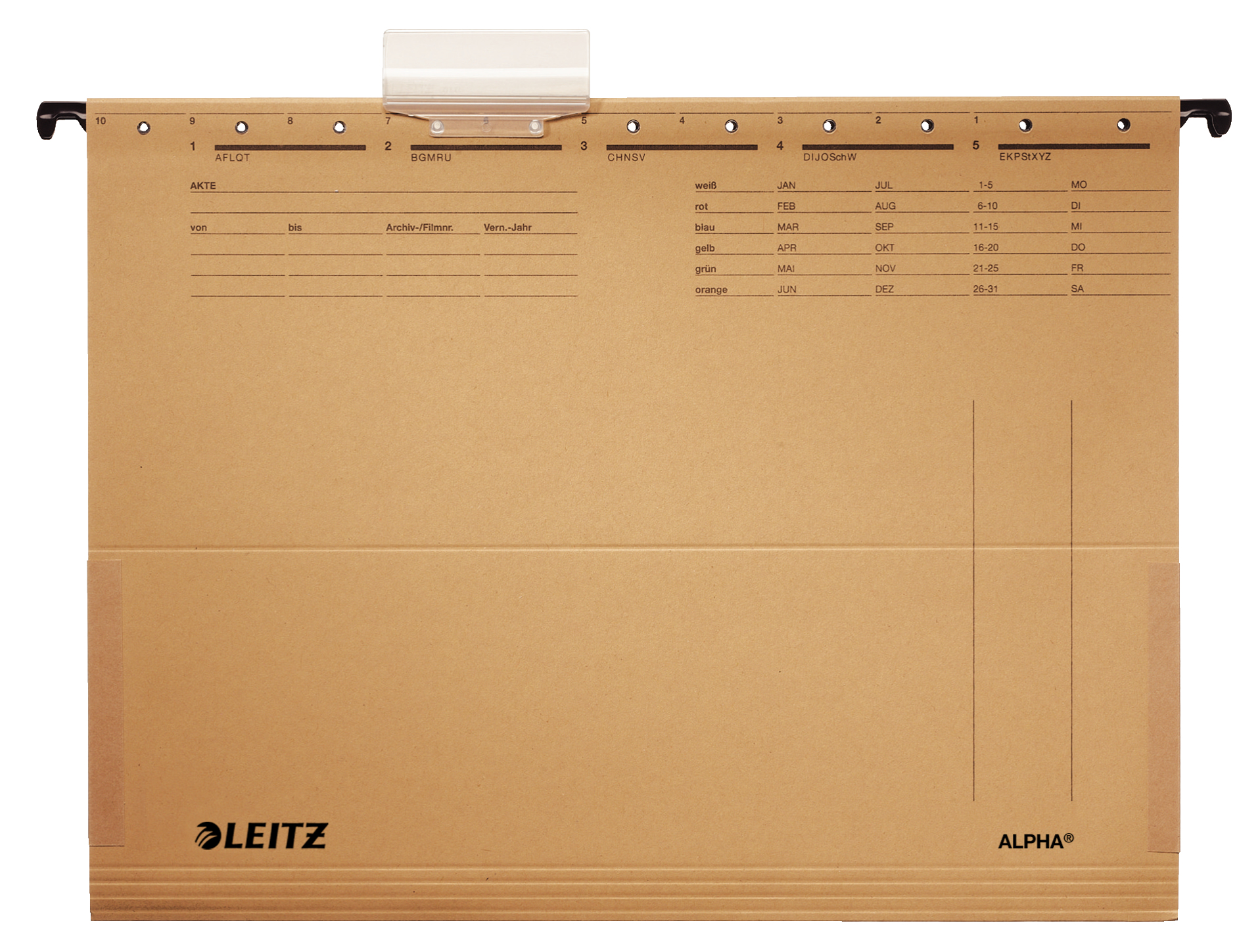 Esselte Leitz 1916 - A4 - Brown - 25 pc(s)