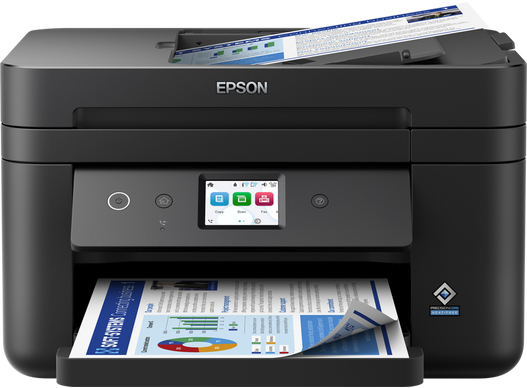 Epson WorkForce WF-2960DWF - Jet d'encre - Impression couleur - 4800 x 1200 DPI - A4 - Impression directe - Noir