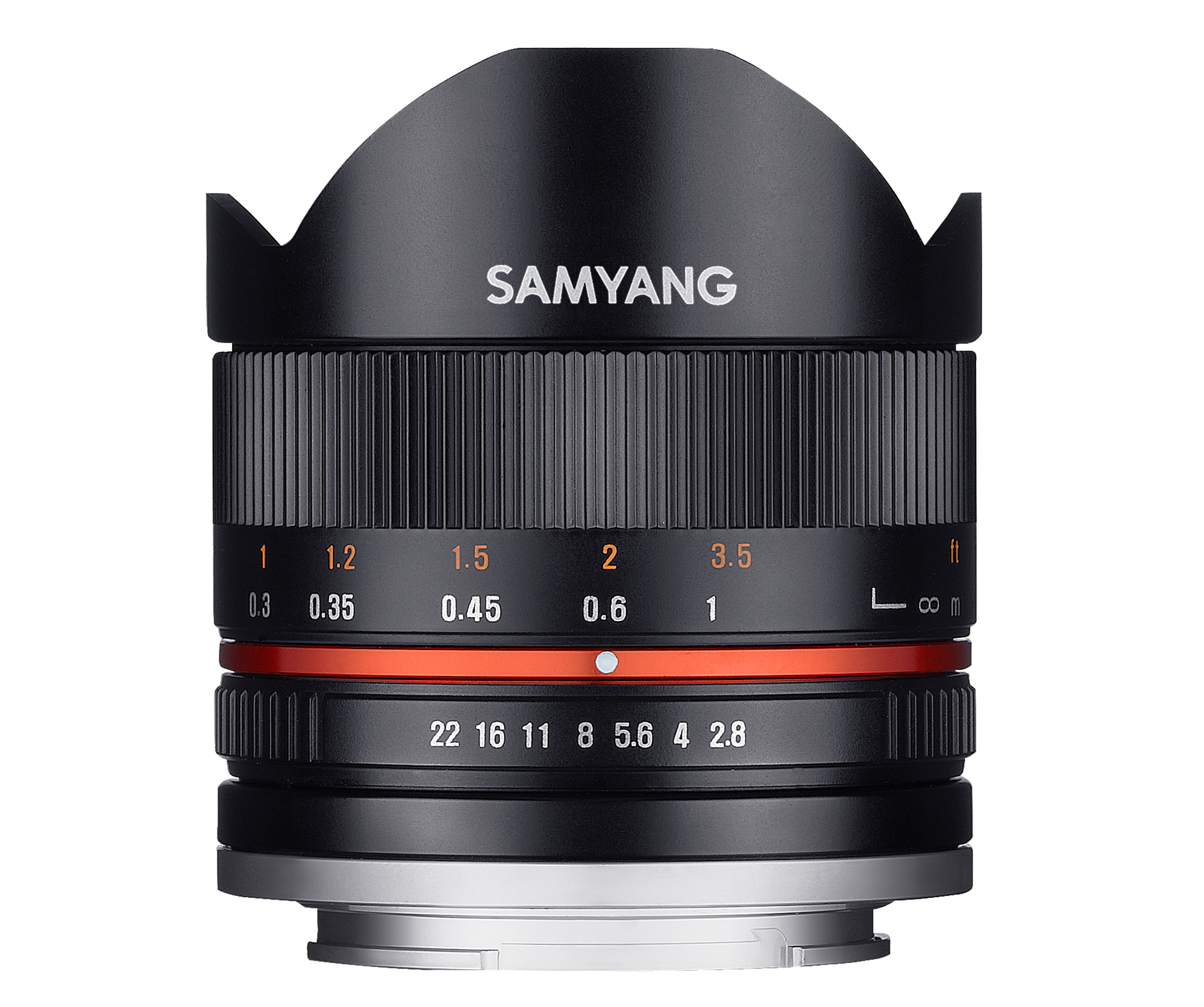 Samyang 8 mm F2.8 UMC Objectif grand-angle Fish-eye II Fujifilm X