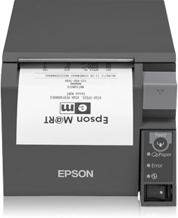 Epson TM-T70II - Imprimante thermique POS - 180 x 180 DPI - 250 mm/sec - 20 cpi - 8,3 cm